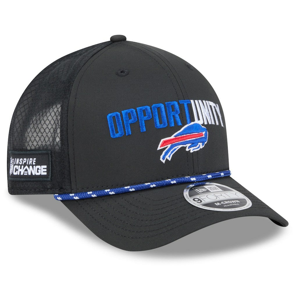Buffalo Bills New Era 2025 Inspire Change 9FORTY M-Crown Adjustable Hat