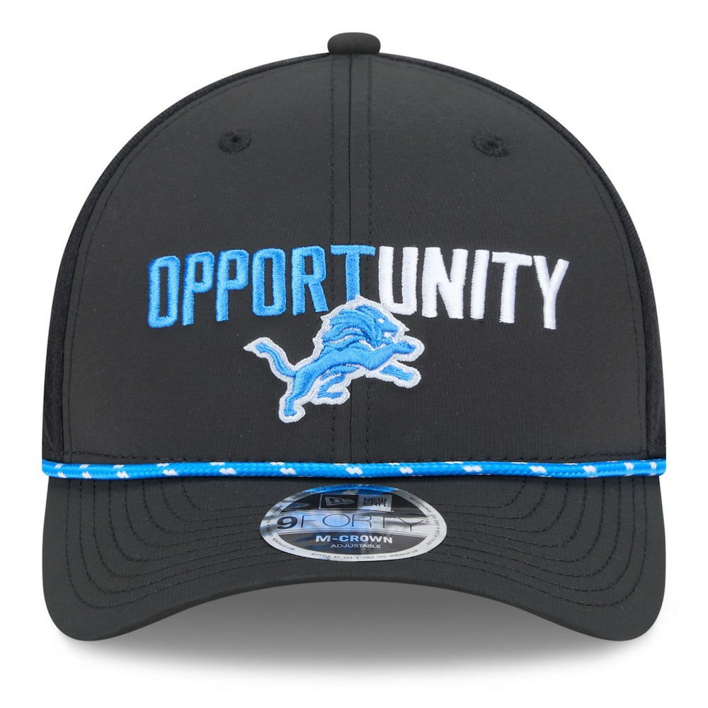 Detroit Lions New Era 2025 Inspire Change 9FORTY M-Crown Adjustable Hat