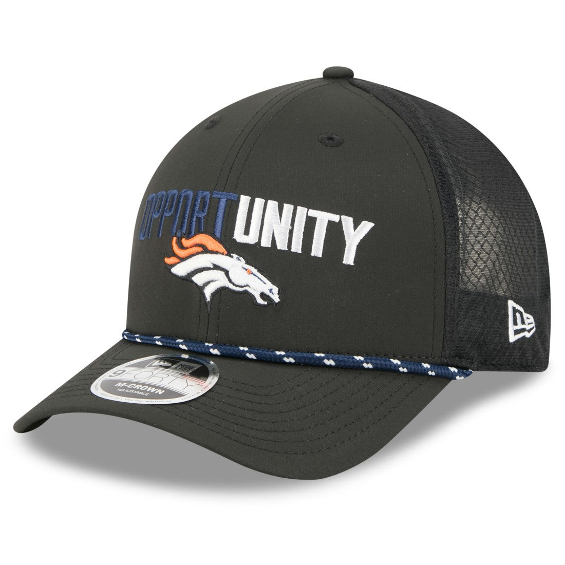 Denver Broncos New Era 2025 Inspire Change 9FORTY M-Crown Adjustable Hat