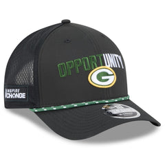Green Bay Packers New Era 2025 Inspire Change 9FORTY M-Crown Adjustable Hat