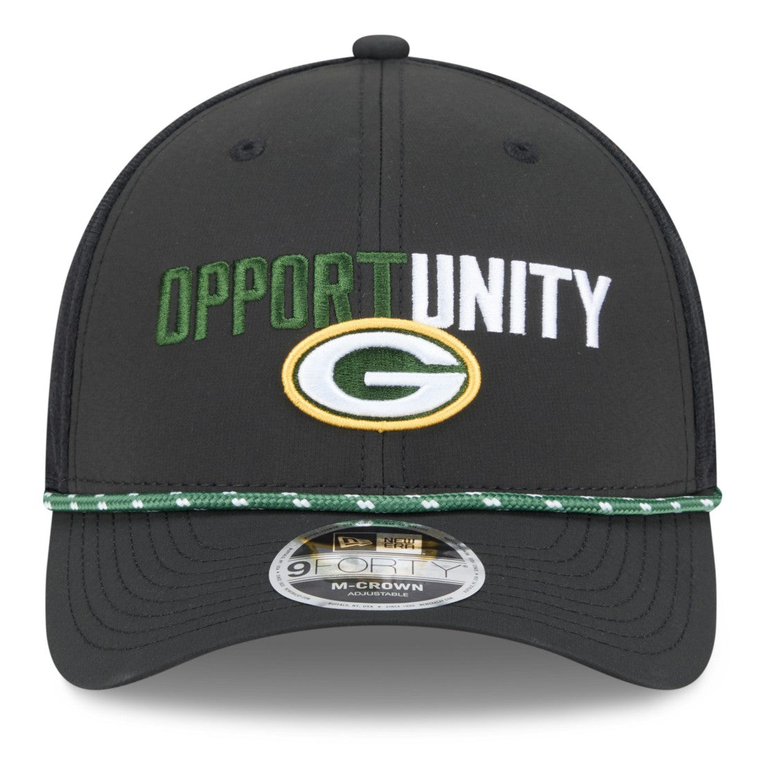 Green Bay Packers New Era 2025 Inspire Change 9FORTY M-Crown Adjustable Hat