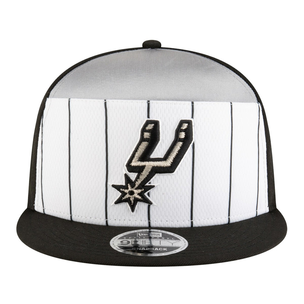 San Antonio Spurs Youth 2025 NBA Tip Off Split Panel 9FIFTY Snapback Hat On Sale