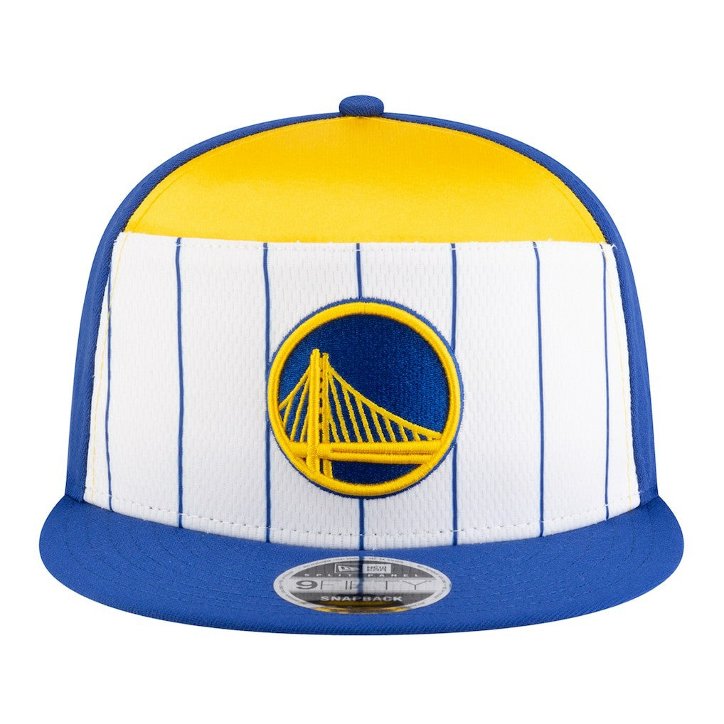 Golden State Warriors Youth 2025 NBA Tip Off Split Panel 9FIFTY Snapback Hat sale Online