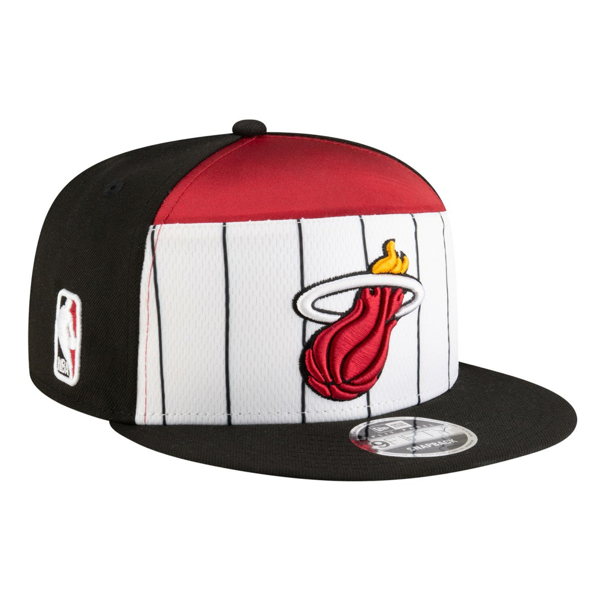 Miami Heat Youth 2025 NBA Tip Off Split Panel 9FIFTY Snapback Hat Outlet