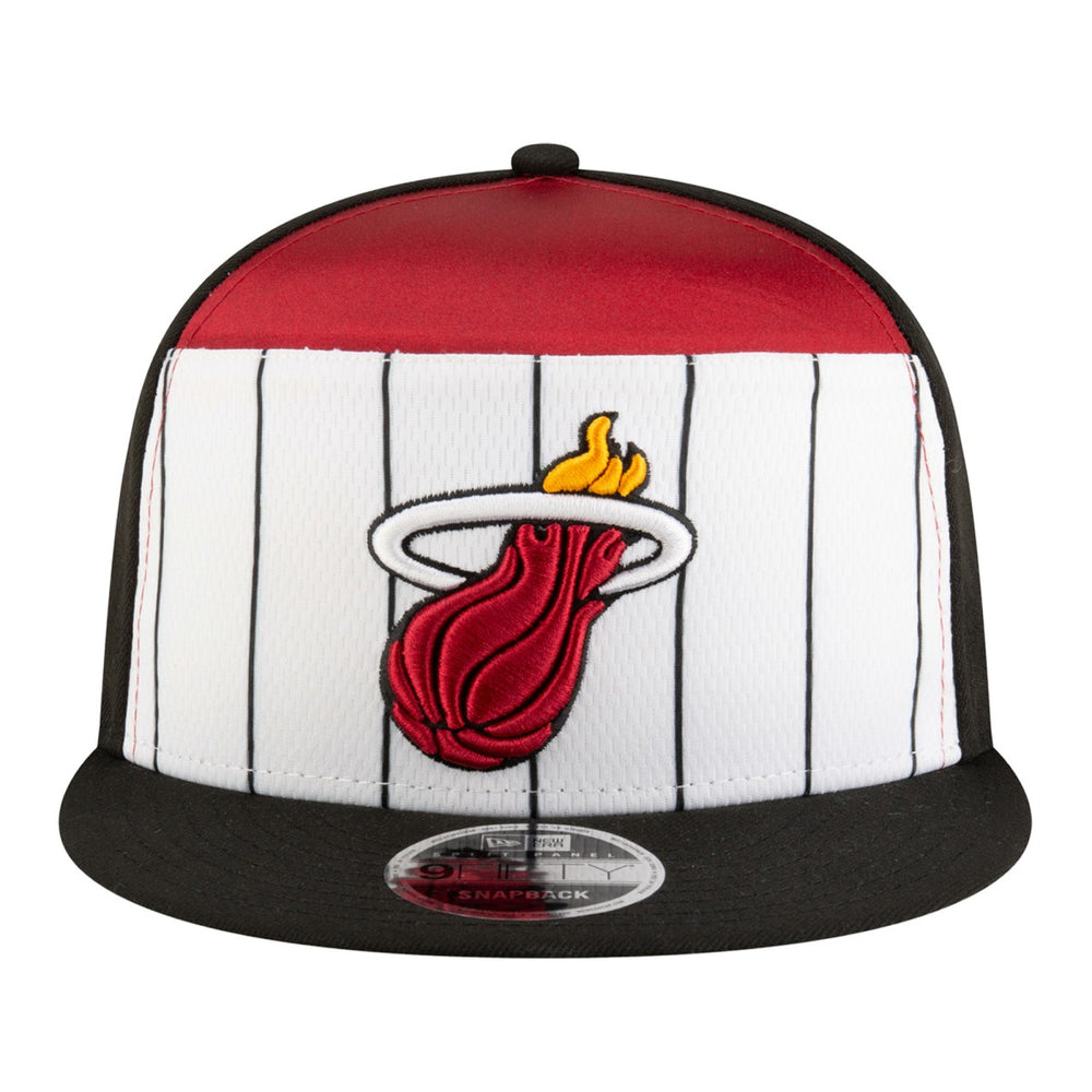 Miami Heat Youth 2025 NBA Tip Off Split Panel 9FIFTY Snapback Hat Outlet