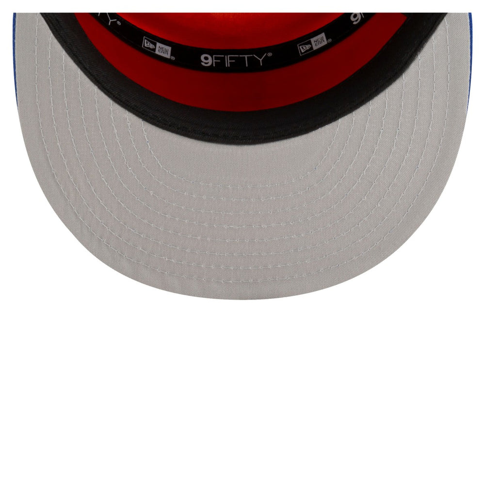 New York Knicks Youth 2025 NBA Tip Off Split Panel 9FIFTY Snapback Hat Discount