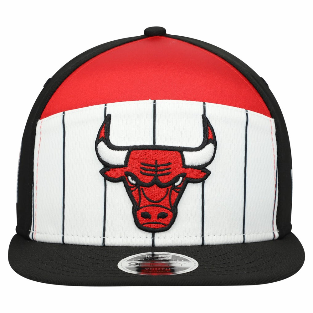 Chicago Bulls Youth 2025 NBA Tip Off Split Panel 9FIFTY Snapback Hat Outlet