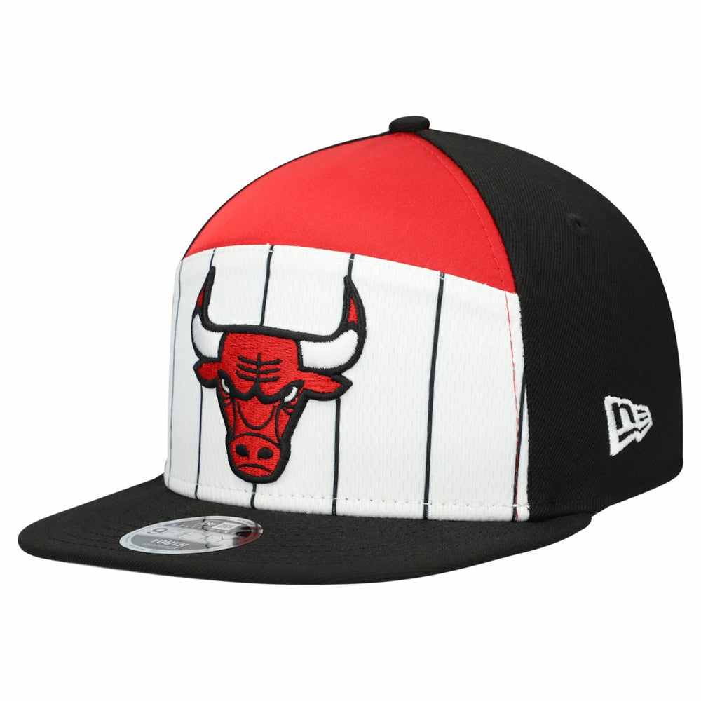 Chicago Bulls Youth 2025 NBA Tip Off Split Panel 9FIFTY Snapback Hat Outlet