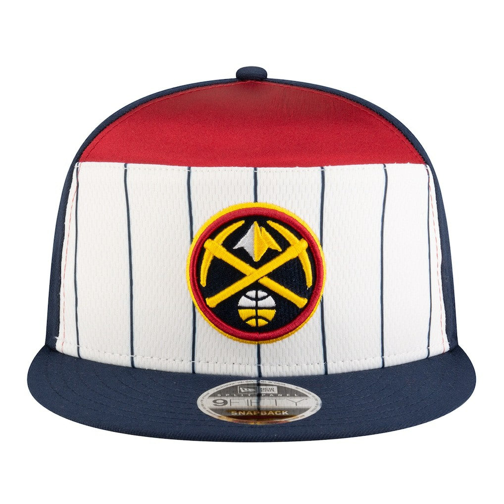Denver Nuggets Youth 2025 NBA Tip Off Split Panel 9FIFTY Snapback Hat sale On Sale