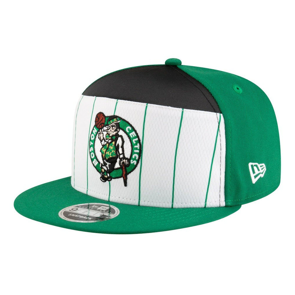 Boston Celtics Youth 2025 NBA Tip Off Split Panel 9FIFTY Snapback Hat For Sale