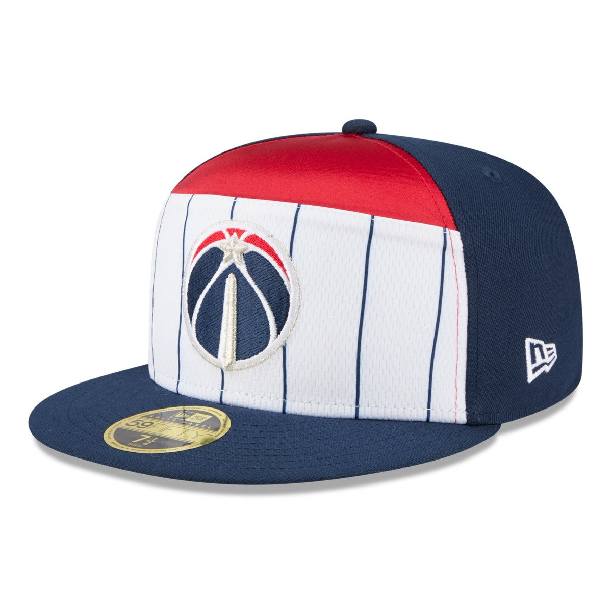 Washington Wizards 2025 NBA Tip Off Split Panel 59FIFTY Fitted Hat For Sale