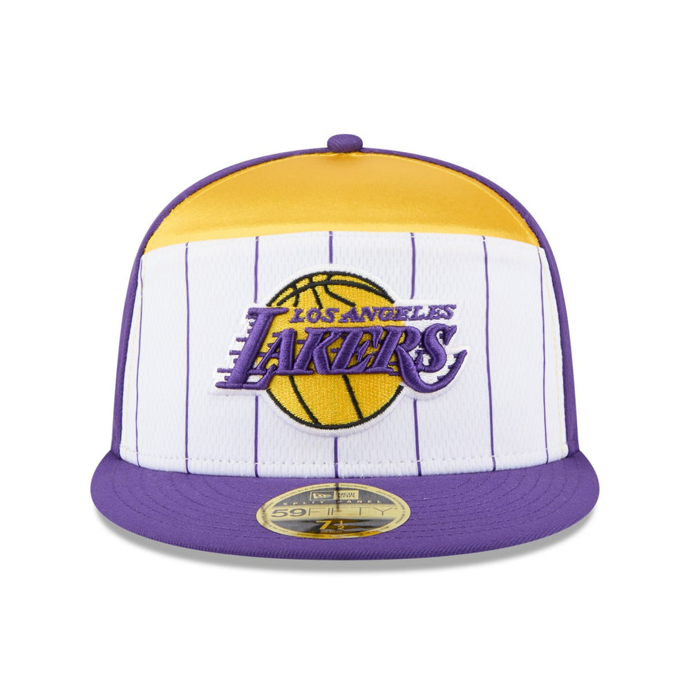 Los Angeles Lakers 2025 NBA Tip Off Split Panel 59FIFTY Fitted Hat On Sale