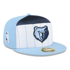 Memphis Grizzlies 2025 NBA Tip Off Split Panel 59FIFTY Fitted Hat For Sale