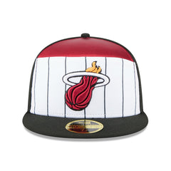 Miami Heat 2025 NBA Tip Off Split Panel 59FIFTY Fitted Hat Online