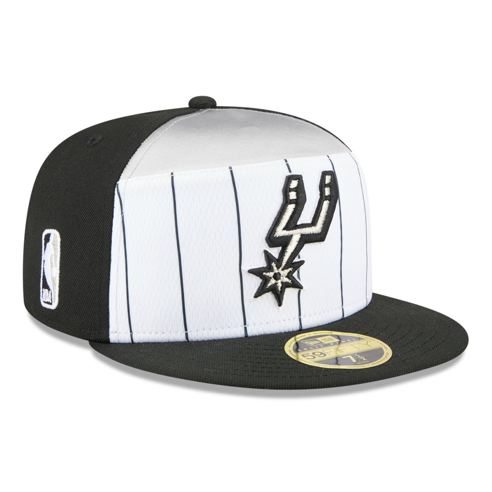 San Antonio Spurs 2025 NBA Tip Off Split Panel 59FIFTY Fitted Hat Discount