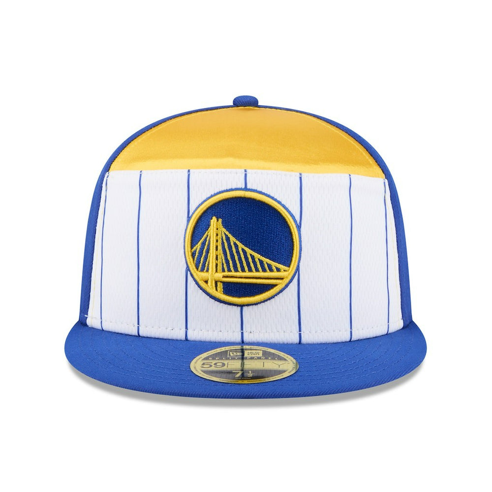 Golden State Warriors 2025 NBA Tip Off Split Panel 59FIFTY Fitted Hat sale On Sale