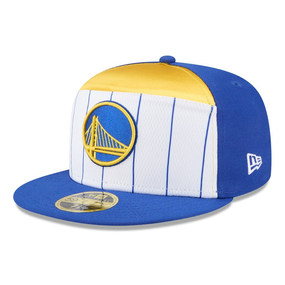 Golden State Warriors 2025 NBA Tip Off Split Panel 59FIFTY Fitted Hat sale On Sale