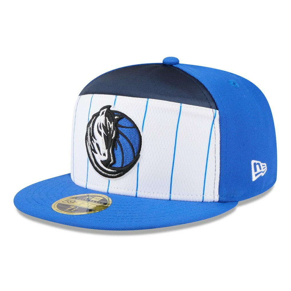 Dallas Mavericks 2025 NBA Tip Off Split Panel 59FIFTY Fitted Hat sale Discount