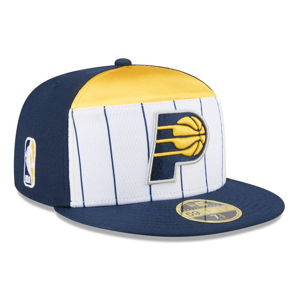 Indiana Pacers 2025 NBA Tip Off Split Panel 59FIFTY Fitted Hat Online