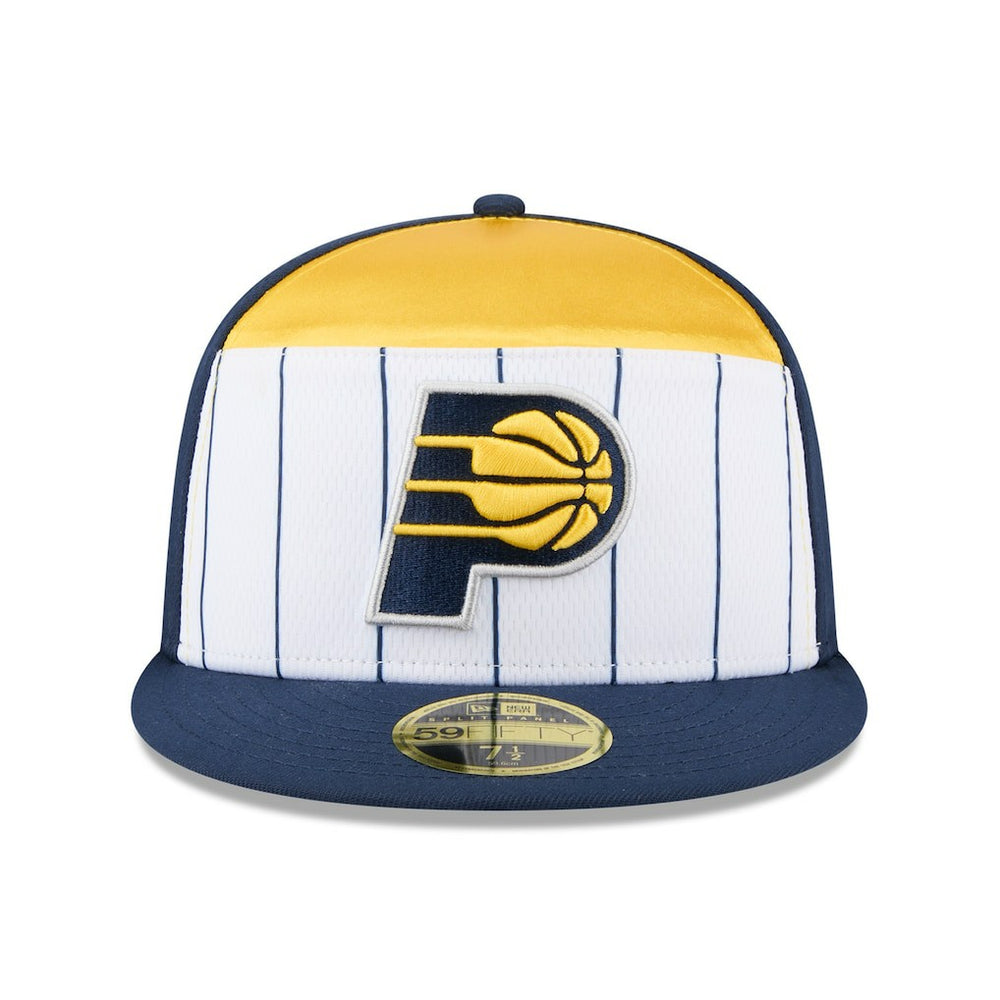 Indiana Pacers 2025 NBA Tip Off Split Panel 59FIFTY Fitted Hat Online