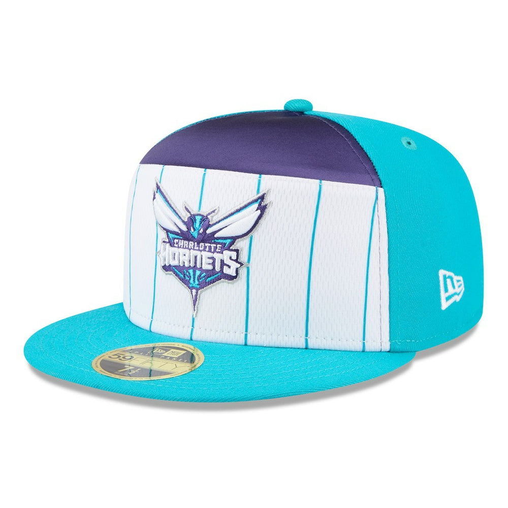 Charlotte Hornets 2025 NBA Tip Off Split Panel 59FIFTY Fitted Hat Online
