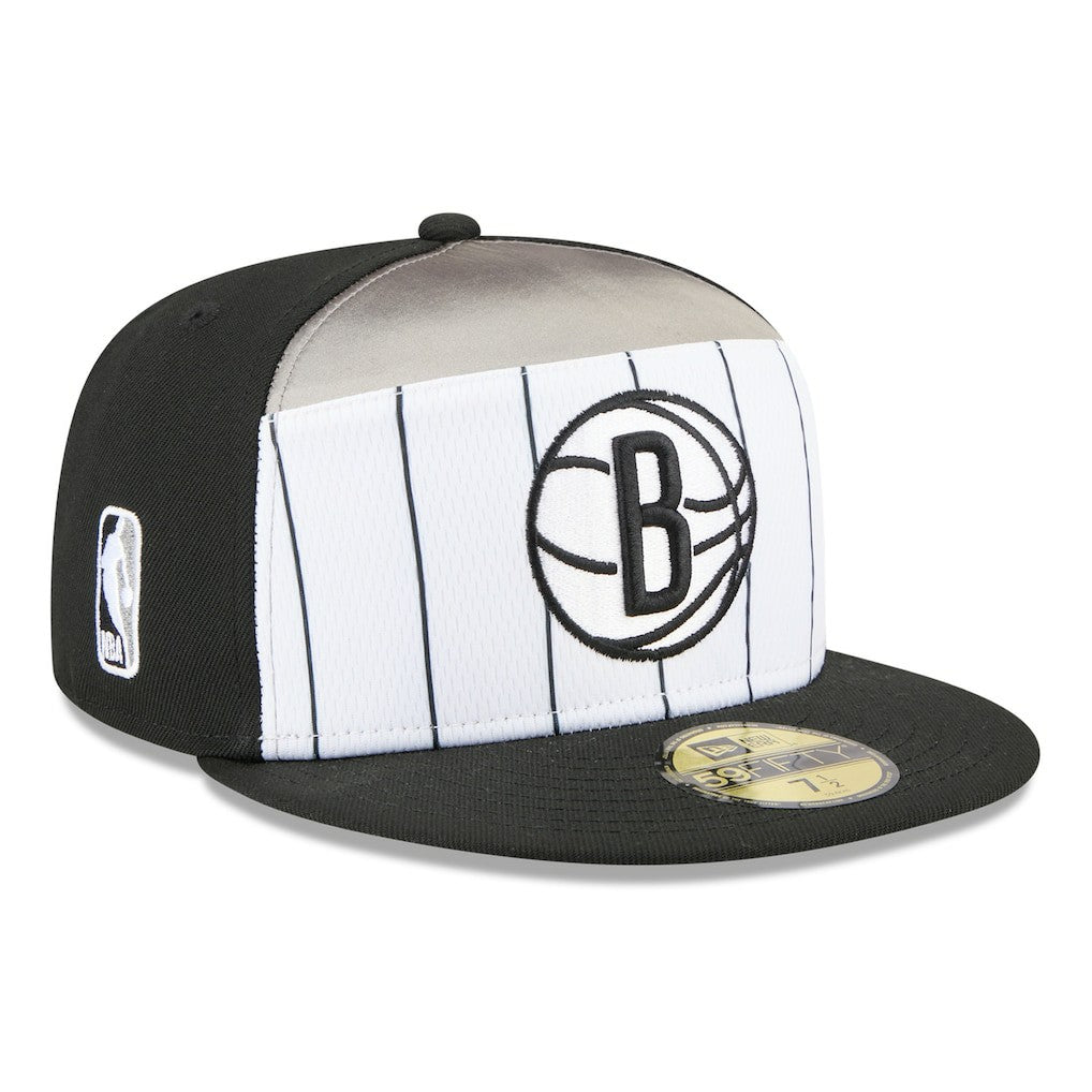 Brooklyn Nets 2025 NBA Tip Off Split Panel 59FIFTY Fitted Hat On Sale