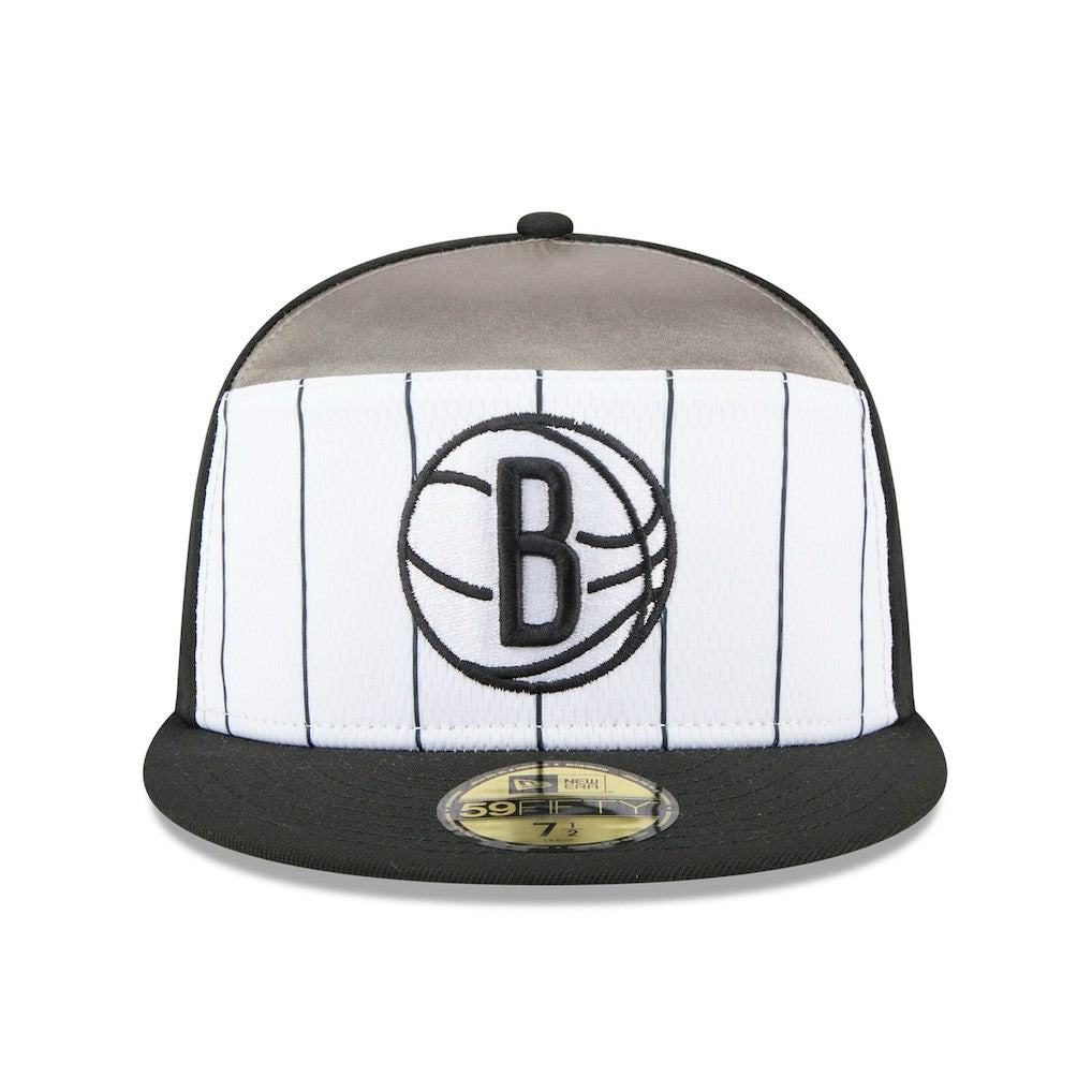 Brooklyn Nets 2025 NBA Tip Off Split Panel 59FIFTY Fitted Hat On Sale