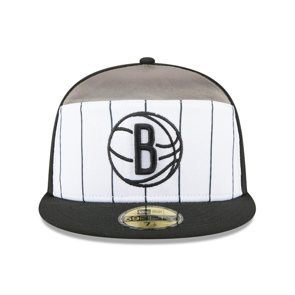 Brooklyn Nets 2025 NBA Tip Off Split Panel 59FIFTY Fitted Hat On Sale