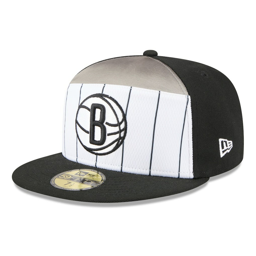 Brooklyn Nets 2025 NBA Tip Off Split Panel 59FIFTY Fitted Hat On Sale