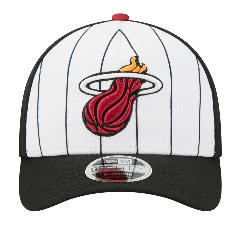 Miami Heat 2025 NBA Tip Off M-Crown A-Frame 9FORTY Adjustable Hat Discount