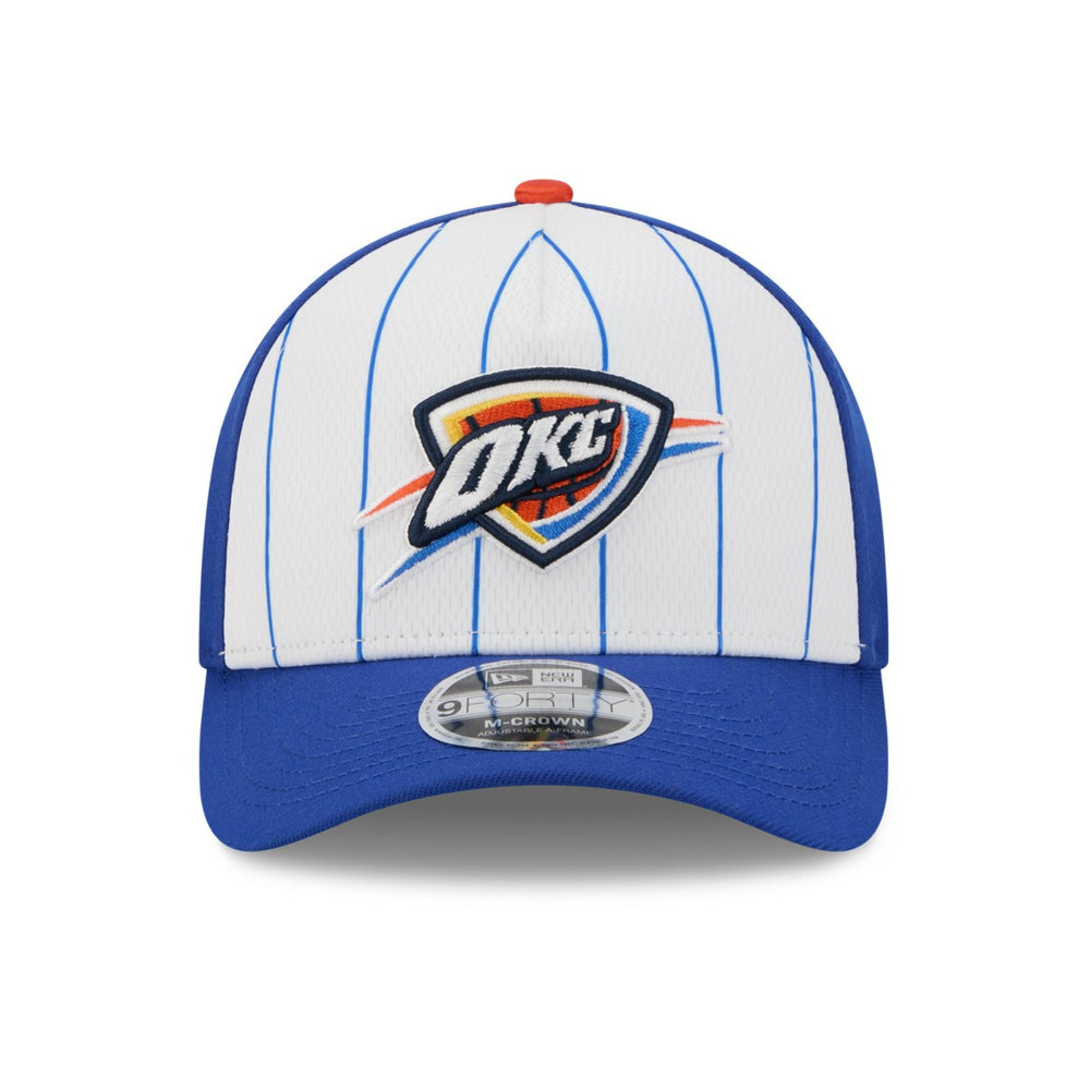 Oklahoma City Thunder 2025 NBA Tip Off M-Crown A-Frame 9FORTY Adjustable Hat On Sale