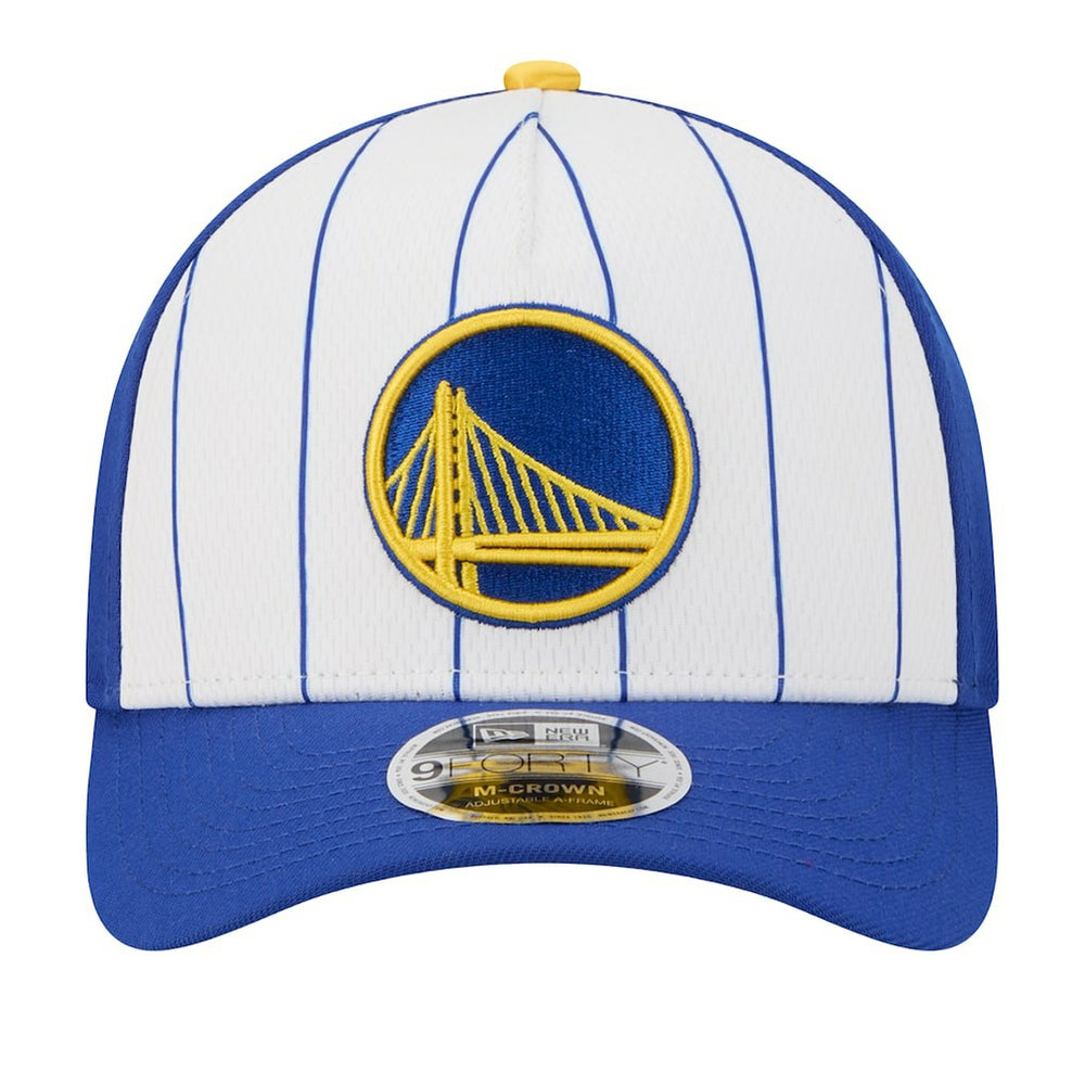 Golden State Warriors 2025 NBA Tip Off M-Crown A-Frame 9FORTY Adjustable Hat sale For Sale
