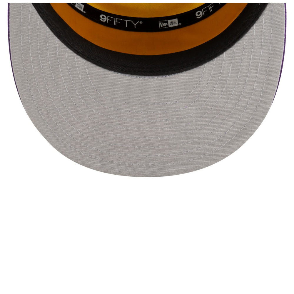 Los Angeles Lakers 2025 NBA Tip Off Split Panel 9FIFTY Snapback Hat Online