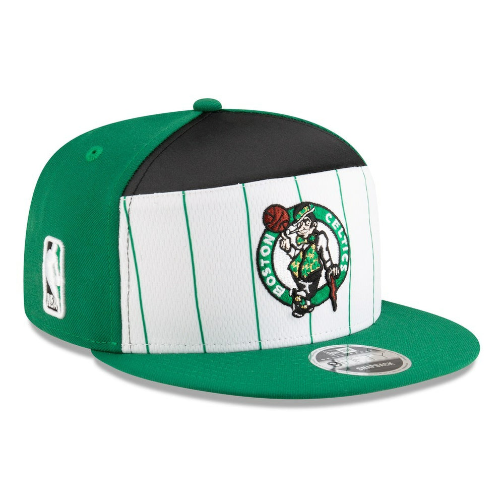 Boston Celtics 2025 NBA Tip Off Split Panel 9FIFTY Snapback Hat New