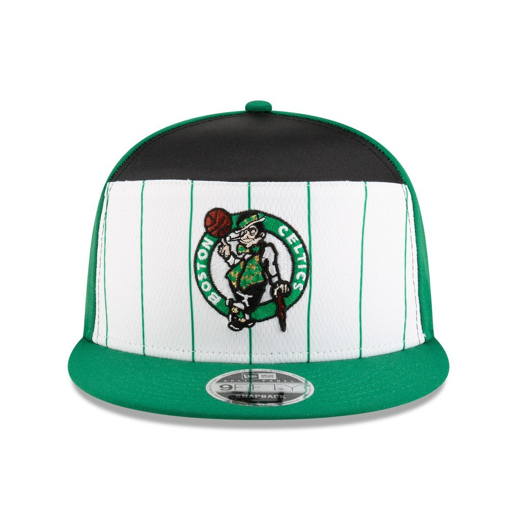Boston Celtics 2025 NBA Tip Off Split Panel 9FIFTY Snapback Hat New