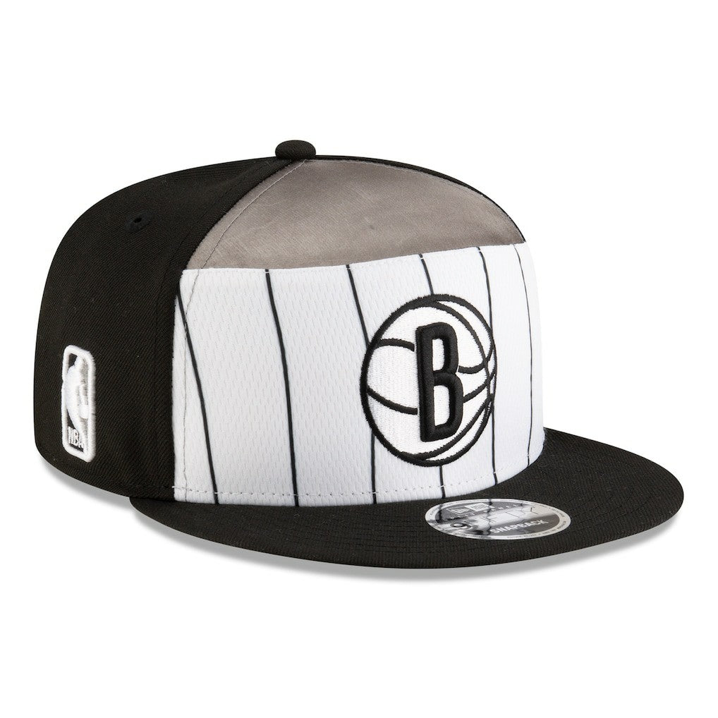 Brooklyn Nets 2025 NBA Tip Off Split Panel 9FIFTY Snapback Hat Discount