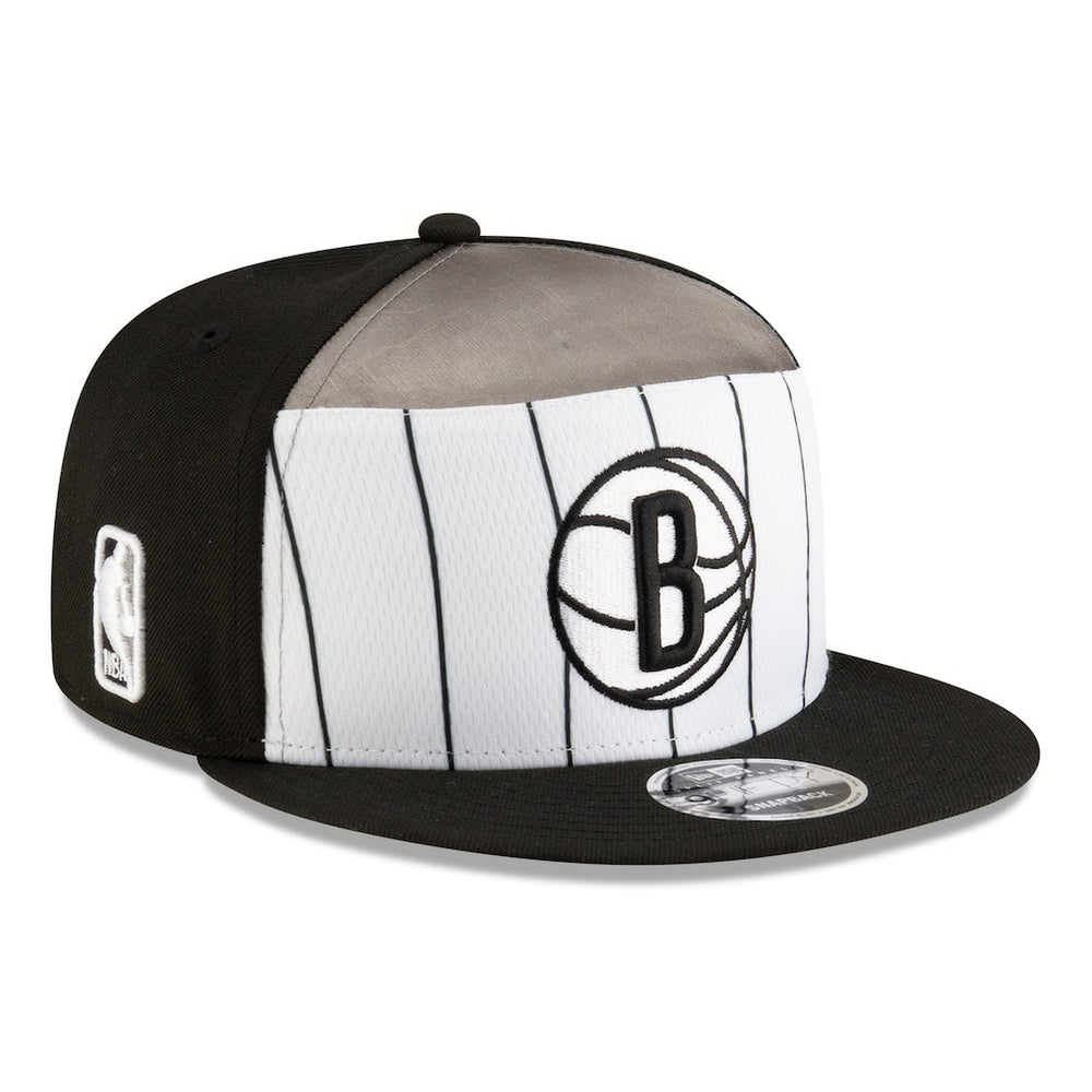 Brooklyn Nets 2025 NBA Tip Off Split Panel 9FIFTY Snapback Hat Discount