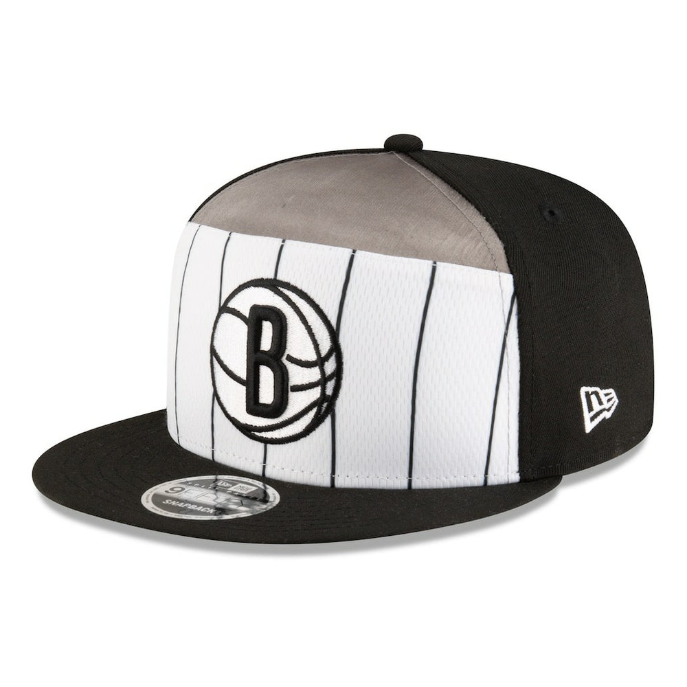 Brooklyn Nets 2025 NBA Tip Off Split Panel 9FIFTY Snapback Hat Discount