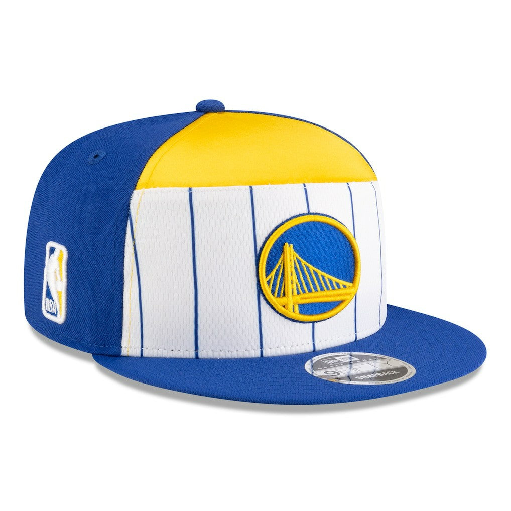 Golden State Warriors 2025 NBA Tip Off Split Panel 9FIFTY Snapback Hat sale Discount