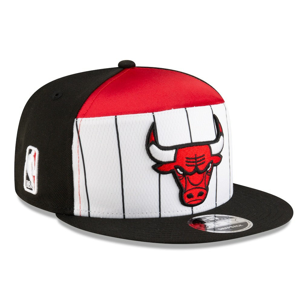 Chicago Bulls 2025 NBA Tip Off Split Panel 9FIFTY Snapback Hat For Sale
