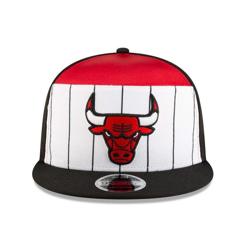 Chicago Bulls 2025 NBA Tip Off Split Panel 9FIFTY Snapback Hat For Sale