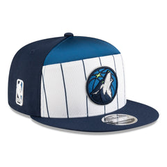 Minnesota Timberwolves 2025 NBA Tip Off Split Panel 9FIFTY Snapback Hat For Sale