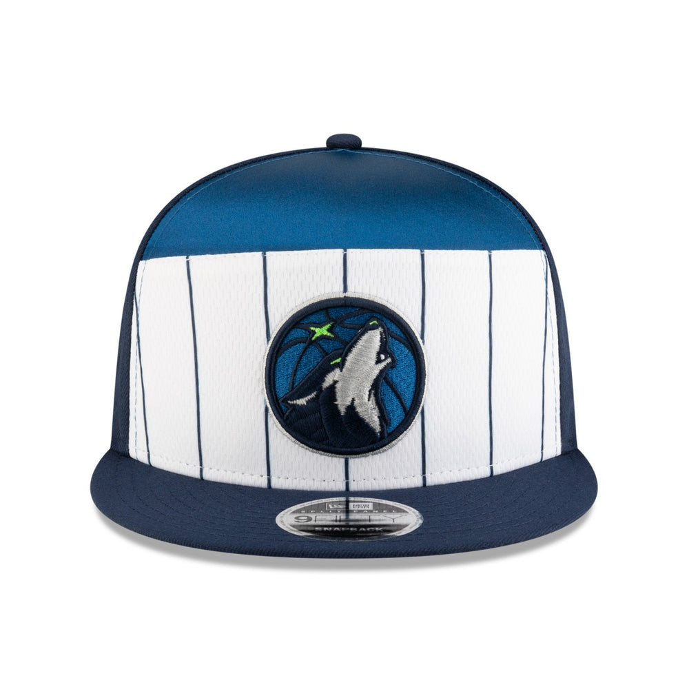 Minnesota Timberwolves 2025 NBA Tip Off Split Panel 9FIFTY Snapback Hat For Sale