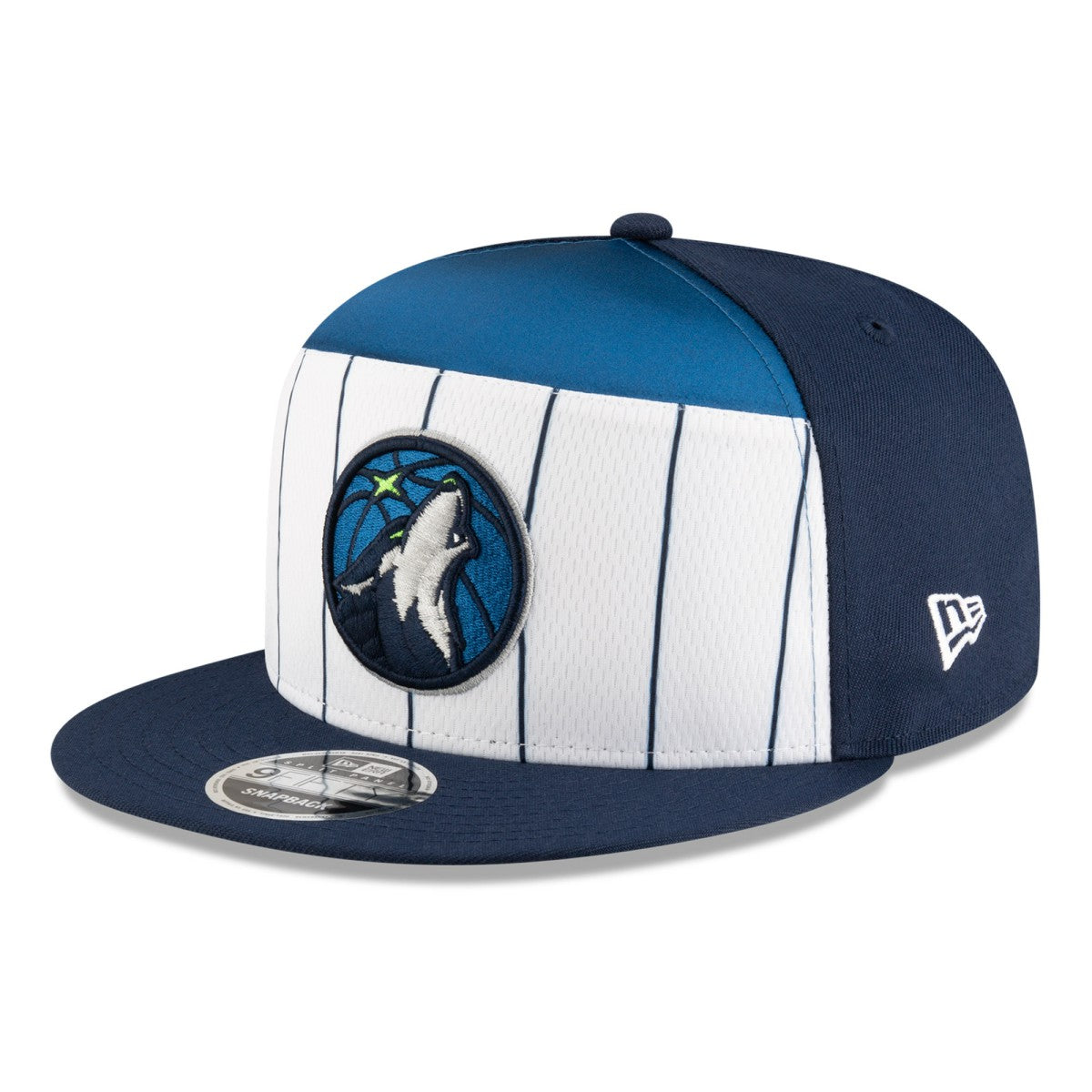 Minnesota Timberwolves 2025 NBA Tip Off Split Panel 9FIFTY Snapback Hat For Sale