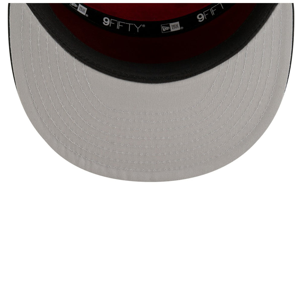 Miami Heat 2025 NBA Tip Off Split Panel 9FIFTY Snapback Hat For Sale