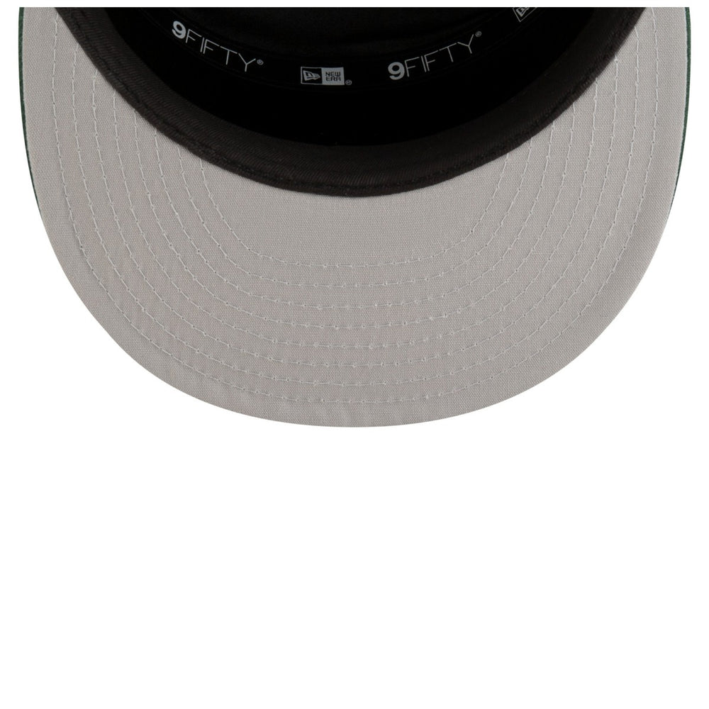 Milwaukee Bucks 2025 NBA Tip Off Split Panel 9FIFTY Snapback Hat On Sale