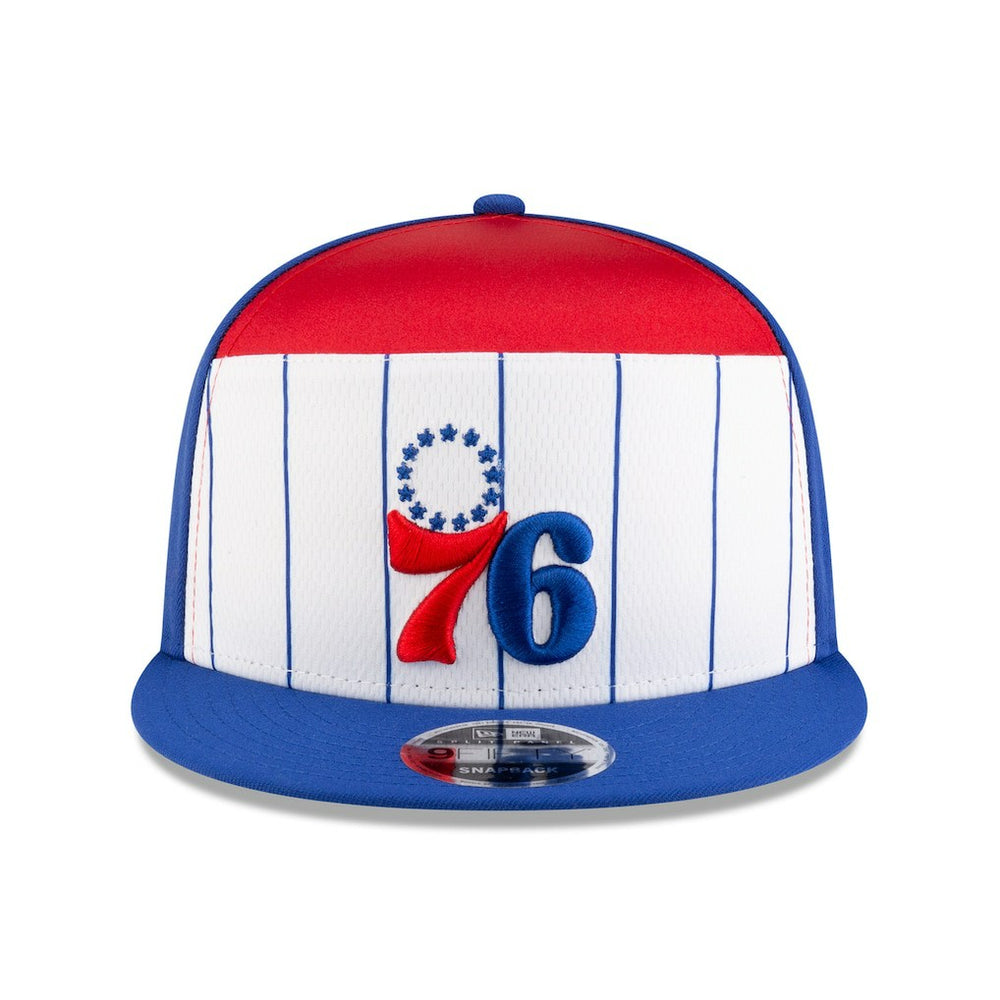 Philadelphia 76ers 2025 NBA Tip Off Split Panel 9FIFTY Snapback Hat On Sale
