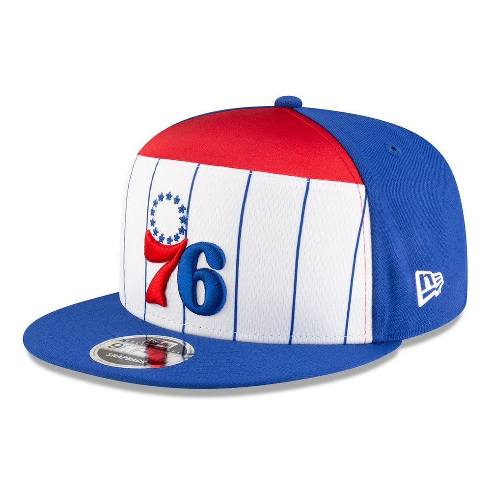 Philadelphia 76ers 2025 NBA Tip Off Split Panel 9FIFTY Snapback Hat On Sale