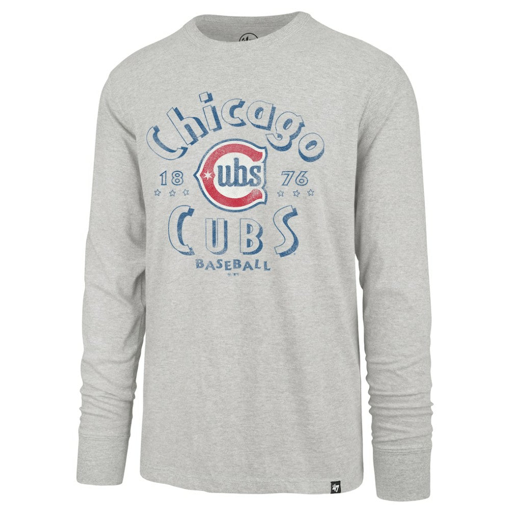 Chicago Cubs '47 Circle Change Franklin Long Sleeve T-Shirt | MLB Sale