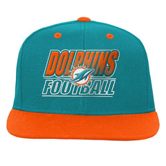 Miami Dolphins  Outerstuff Youth Team Gradient Deadstock Snapback Hat
